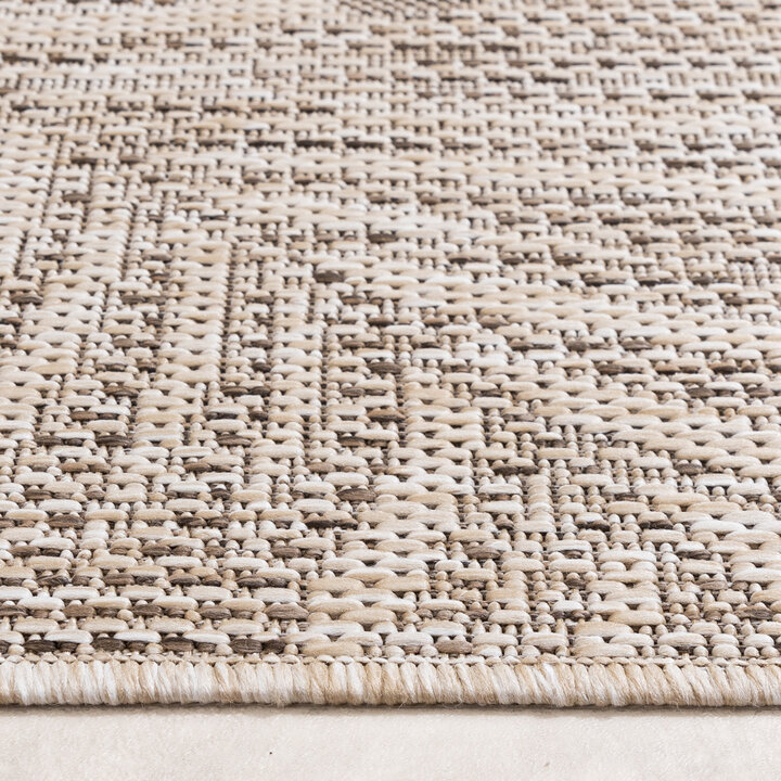 Buiten vloerkleed - Tiga Palm Taupe  - 5