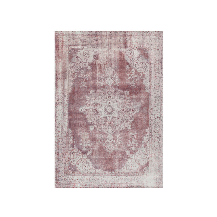 Vintage vloerkleed - Vanessa 8400 Ivoor/Rood  - 1