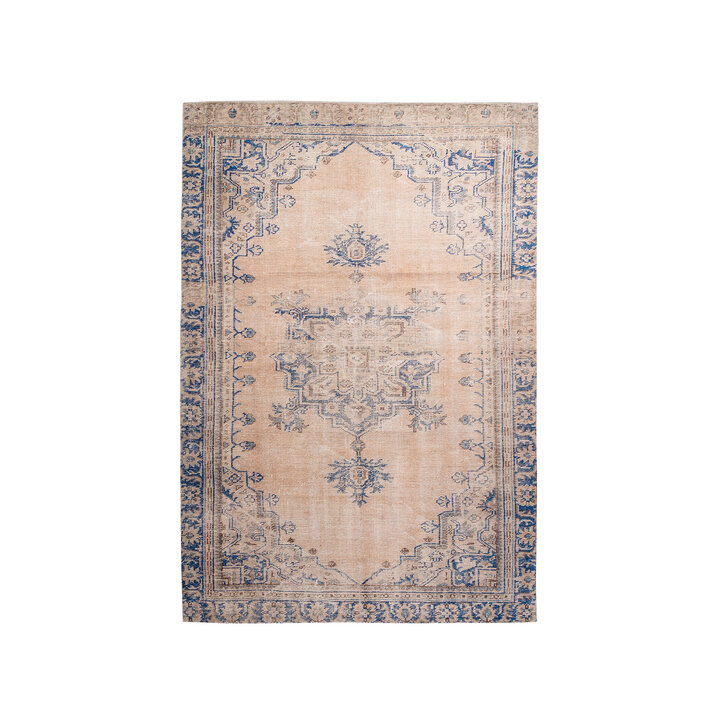 Vintage vloerkleed - Vanessa 8406 Blauw  - 1
