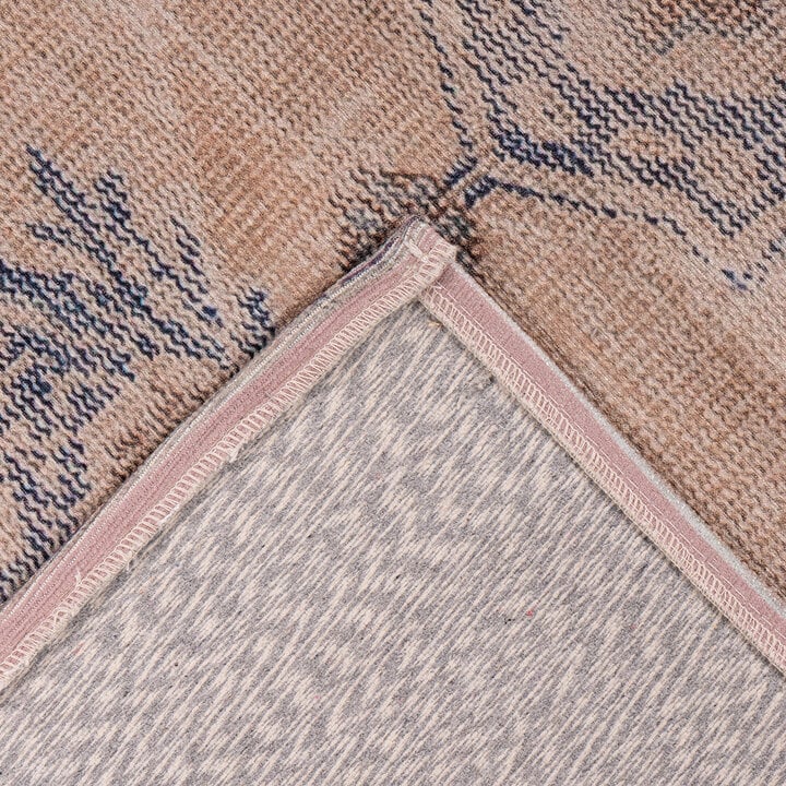 Vintage vloerkleed - Vanessa 8406 Blauw  - 4