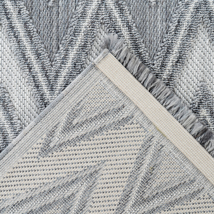 Modern vloerkleed - Sari ZigZag 225 Grijs  - 4