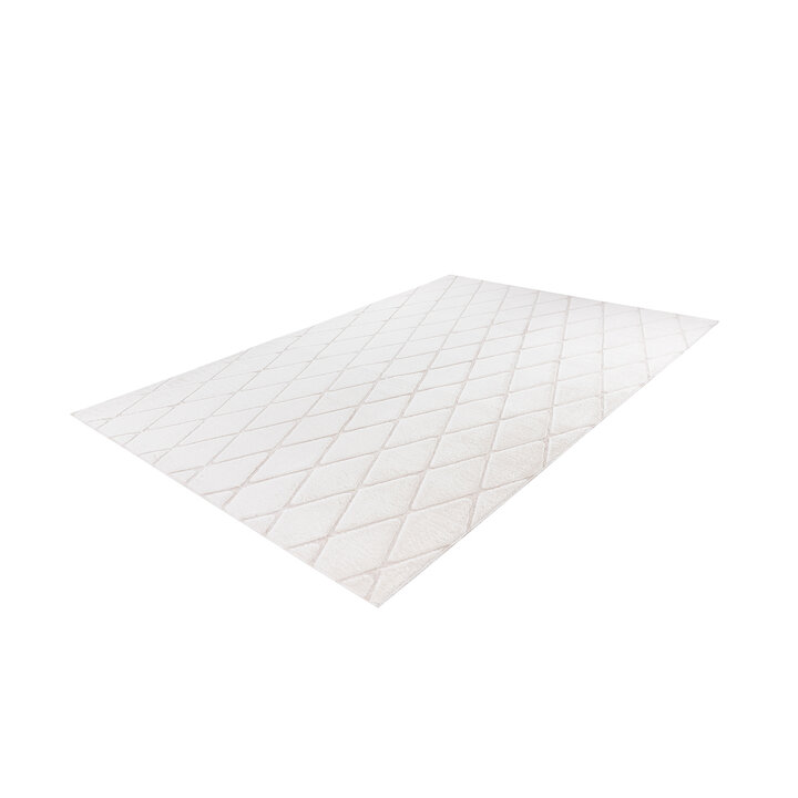 Geometrisch vloerkleed - Vica Lines 225 Wit/Creme  - 2