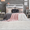 Geometrisch vloerkleed - Vica Lines 225 Wit/Taupe  - thumbnail