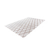 Geometrisch vloerkleed - Vica Lines 225 Wit/Taupe  - thumbnail 2