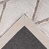 Geometrisch vloerkleed - Vica Lines 225 Wit/Taupe  - thumbnail 4