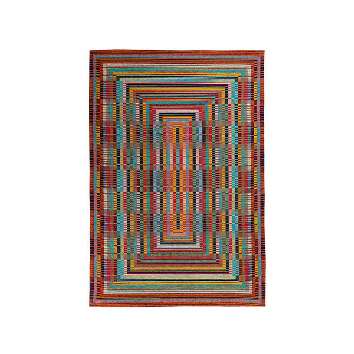 Kleurrijk vloerkleed - Patty Border 125 Multi - 1