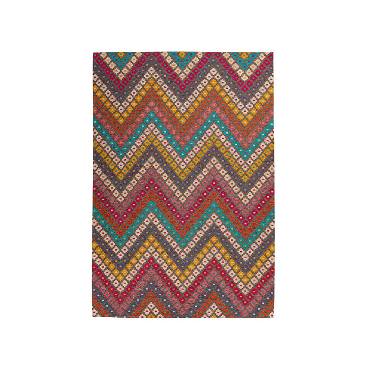 Kleurrijk vloerkleed - Patty ZigZag 225 Multi - 1