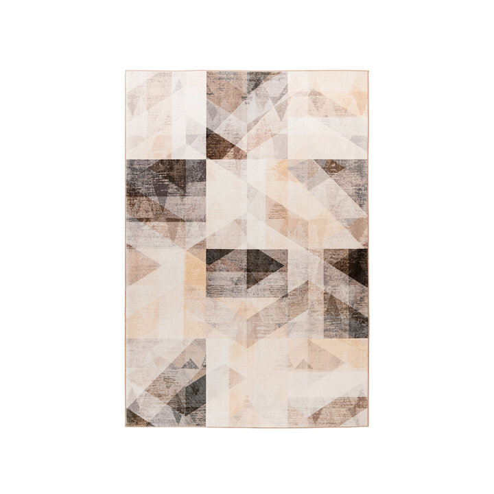Modern vloerkleed - Sarah  Geo 900 Grijs/Beige - 1