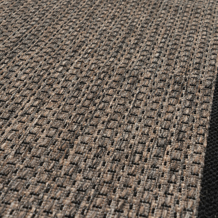 In- & Outdoor vloerkleed - Swash Border 100 Bruin - 2