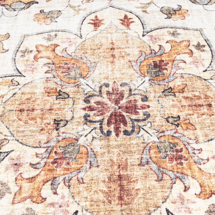 Rond vintage buitenkleed - Santo Mandala Terra - 3