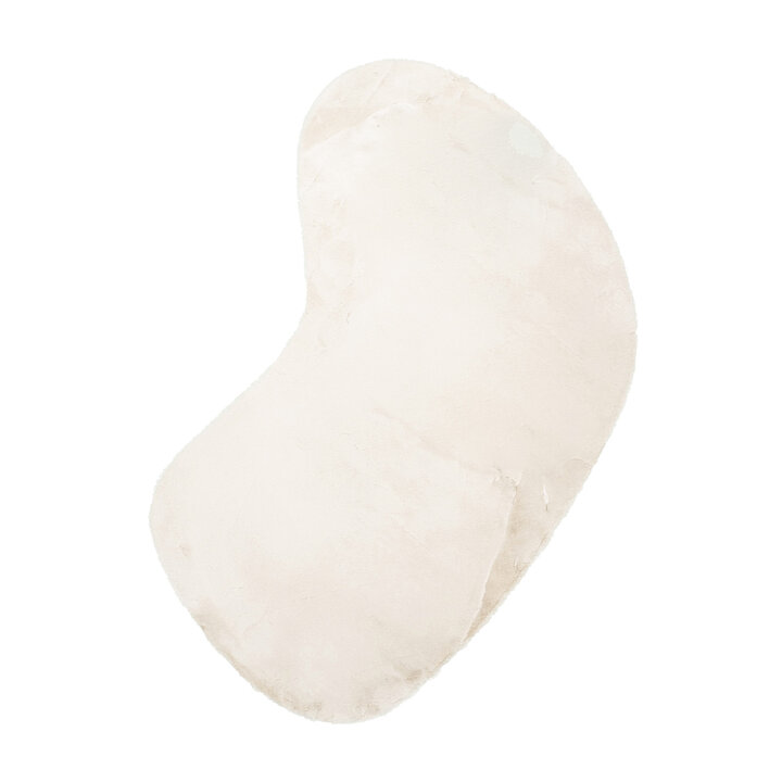 Zacht hoogpolig vloerkleed - Comfy Supreme Ripple Creme  - 1
