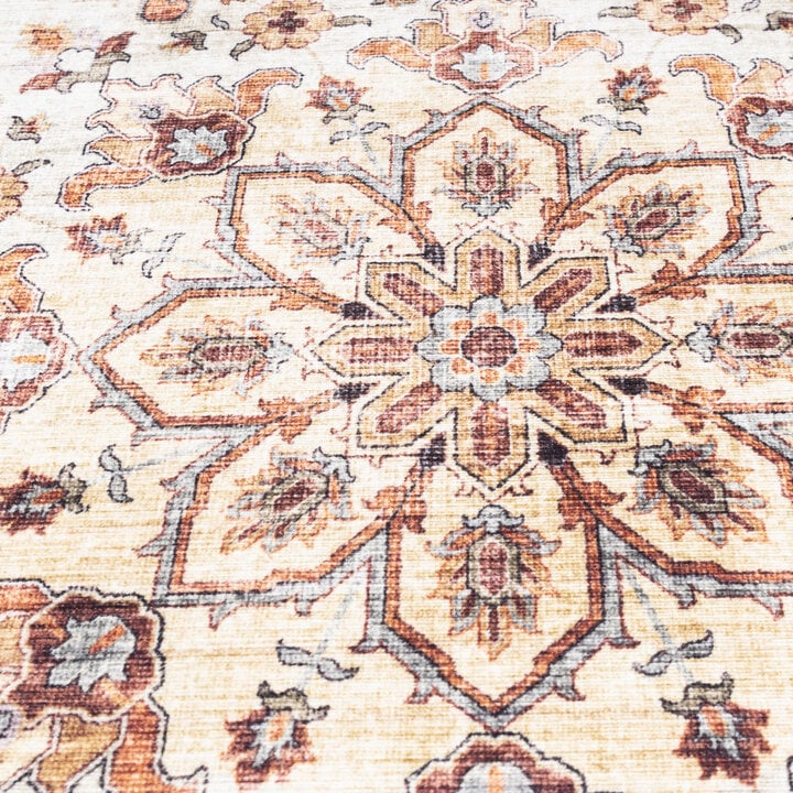 Rond vintage buitenkleed - Santo Medaillon Terra - 3