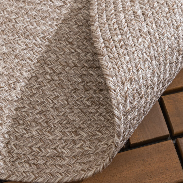 Rond binnen- & buitenkleed - Bali Beige - 6