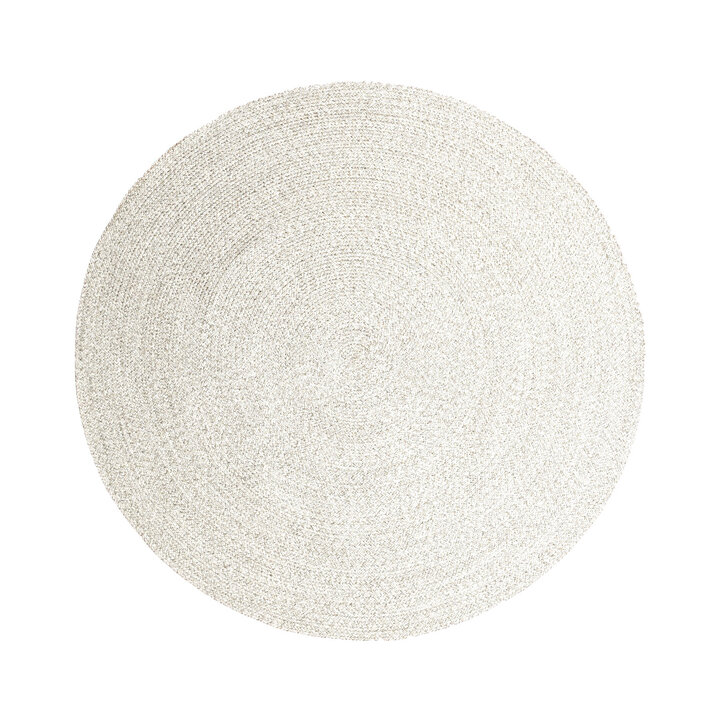 Rond binnen- & buitenkleed - Bali Wit - 1