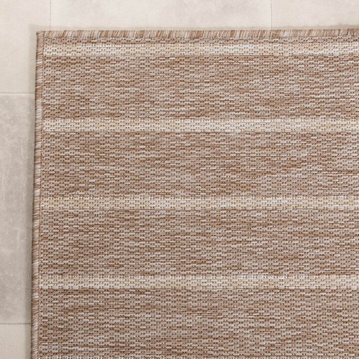 In- & Outdoor loper - Sierra Curves Beige/Creme - 4