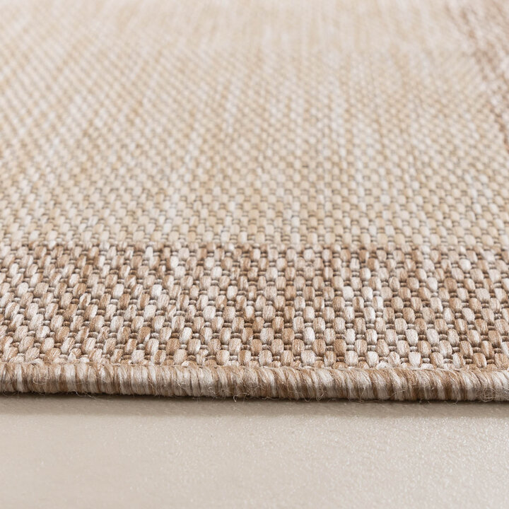 In- & Outdoor loper - Sierra Border Creme/Beige - 5