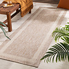 In- & Outdoor loper - Sierra Border Beige/Creme - thumbnail