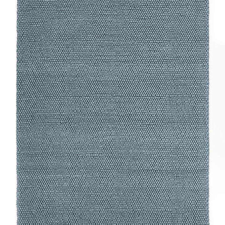 Wollen vloerkleed op maat - New Loop Lichtblauw 227 - 1