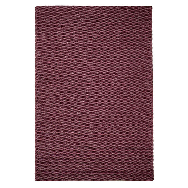 Wollen vloerkleed op maat - New Loop Bordeaux/Rood 319 - 1