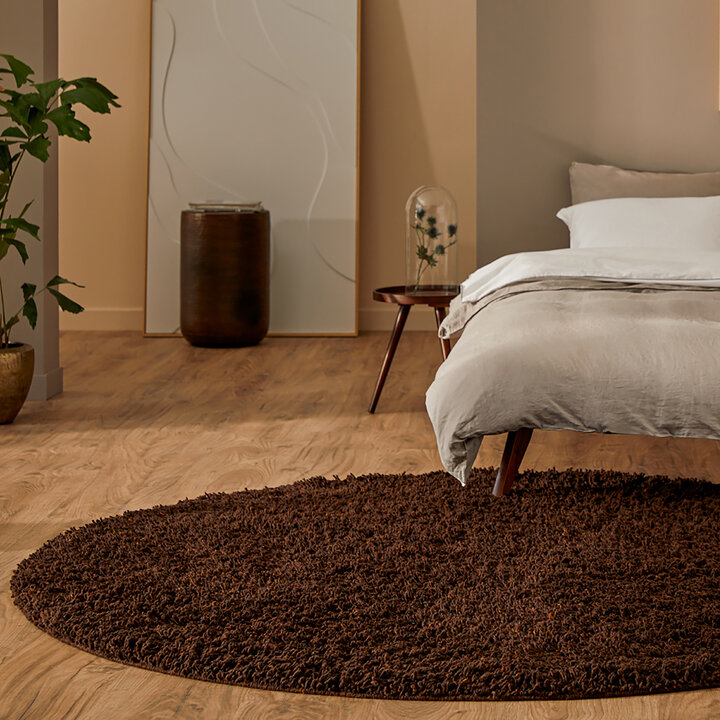 Wollen vloerkleed op maat - Berbero Lungo Bruin 522 - 6
