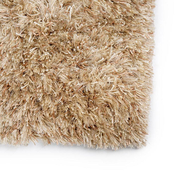 Shaggy vloerkleed op maat - New Paulo Beige 126 - 2