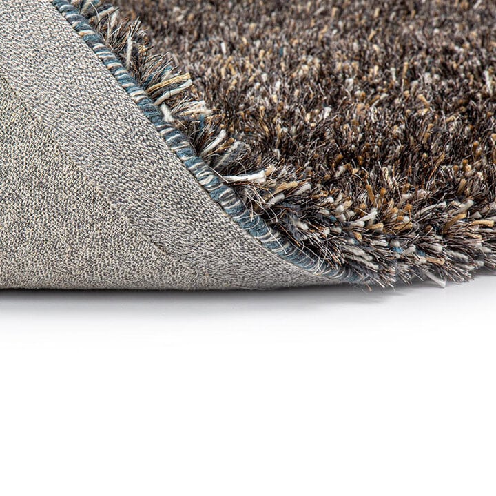 Shaggy vloerkleed op maat - New Paulo Taupe 270 - 3