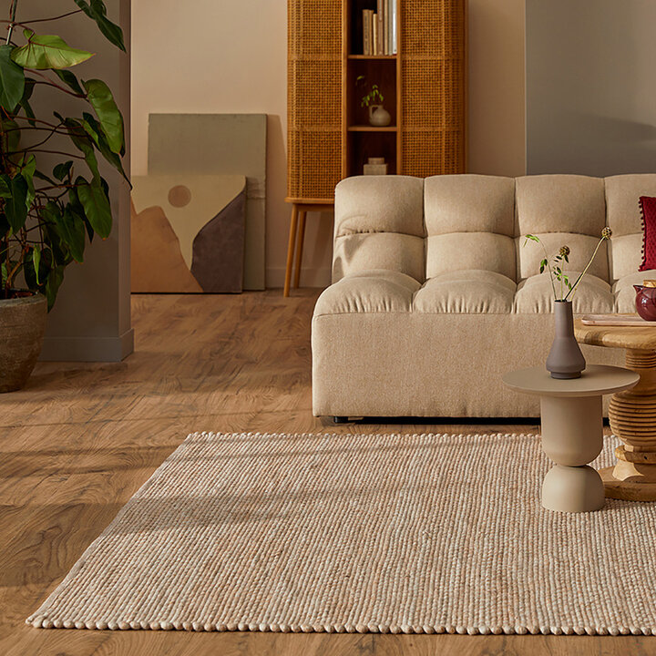 Wollen vloerkleed op maat - Verona ST Beige 142 - 3