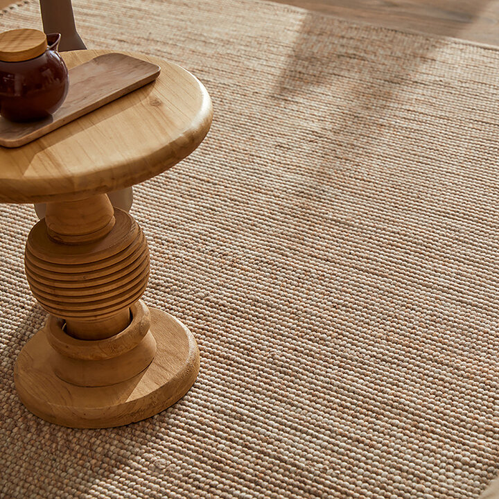 Wollen vloerkleed op maat - Verona ST Beige 142 - 4