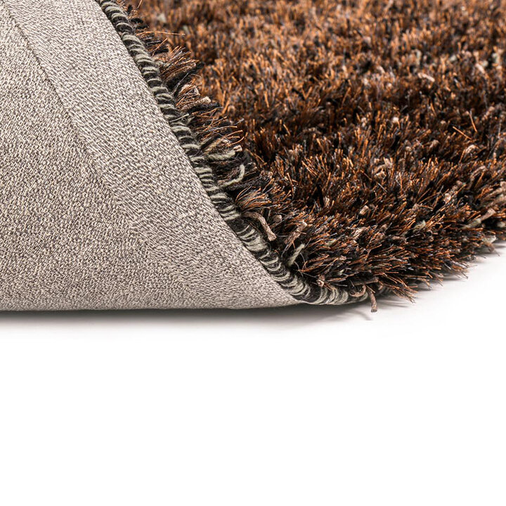 Shaggy vloerkleed - New Paulo Bruin 770 - 3