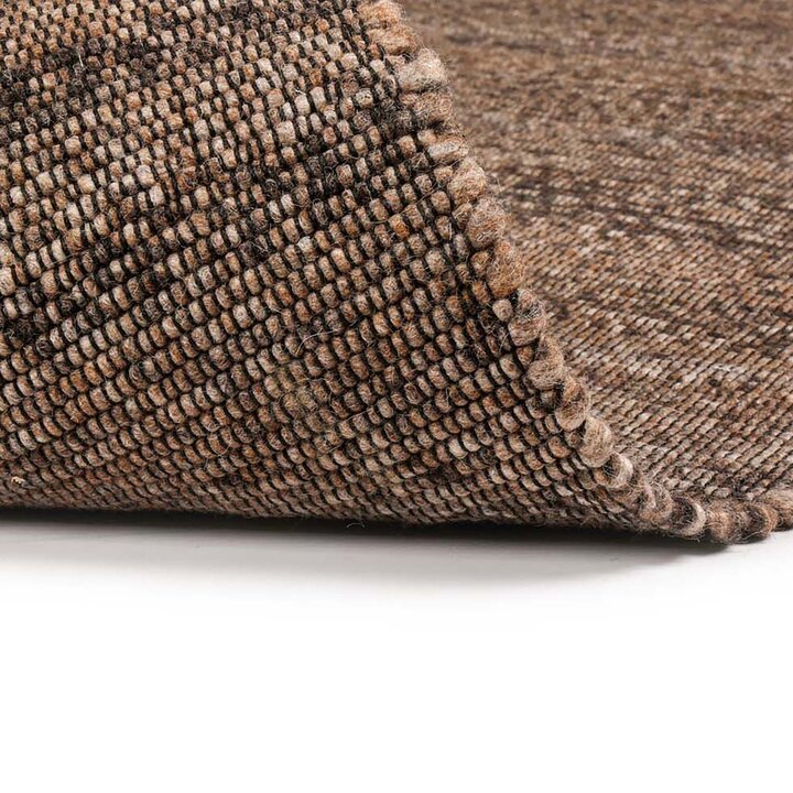 Wollen vloerkleed op maat - Bressano Bruin 623 - 4