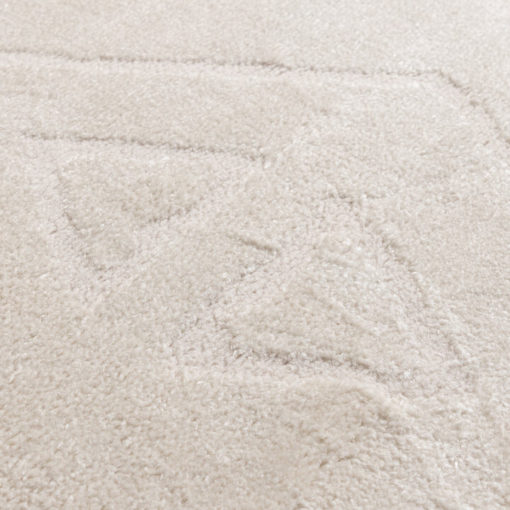 Japandi vloerkleed - Yori Geo Creme/Wit - 3