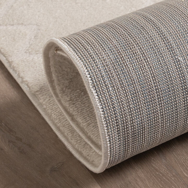 Japandi vloerkleed - Yori Geo Creme/Wit - 6