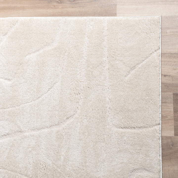 Japandi vloerkleed - Yori Abstract Lines Creme  - 4