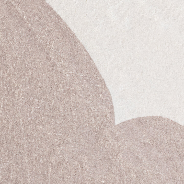 Wasbaar kindervloerkleed - Simba Bear Beige - 3