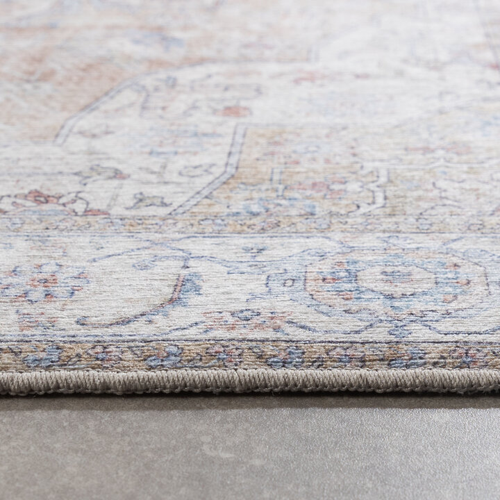 Wasbare loper - Domingo Mandala Beige - 5