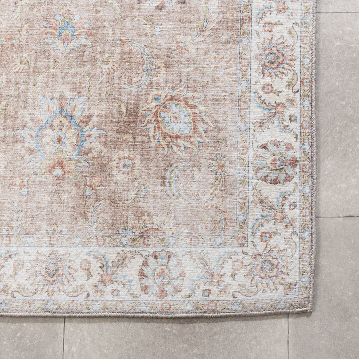 Wasbare loper - Domingo Oriental Beige - 4