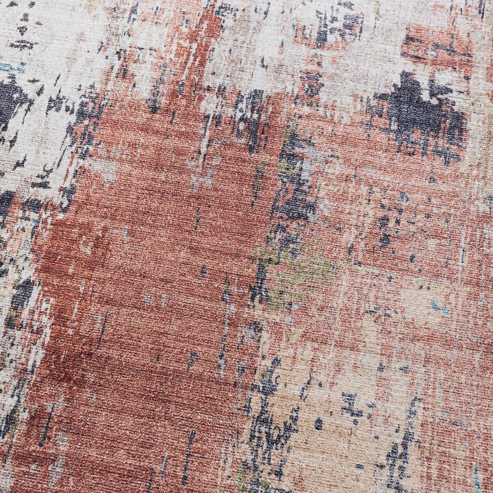 Wasbare loper - Domingo Grunge Terra/Creme - 3
