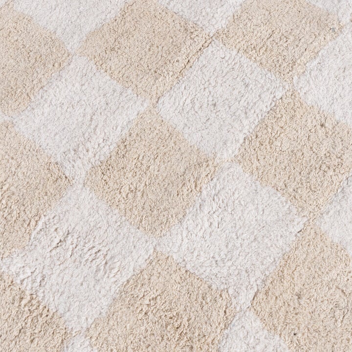 Retro vloerkleed - Gambit Creme/Wit - 3