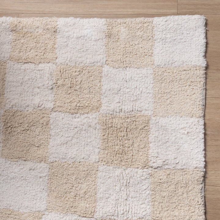 Retro vloerkleed - Gambit Creme/Wit - 4