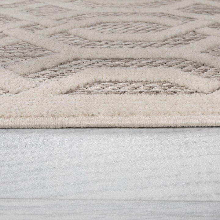 Buitenkleed - Piatto Mataro Creme/Wit - 3
