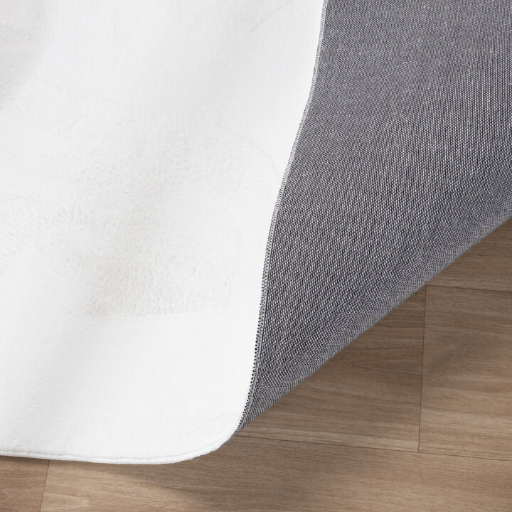 Zacht laagpolig vloerkleed - Cozy Wit  - 6