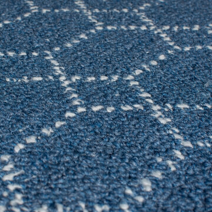 Wasbare deurmat - Argo Blauw - 4