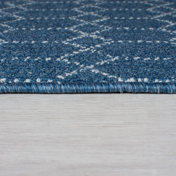 Wasbare deurmat - Argo Blauw - 5