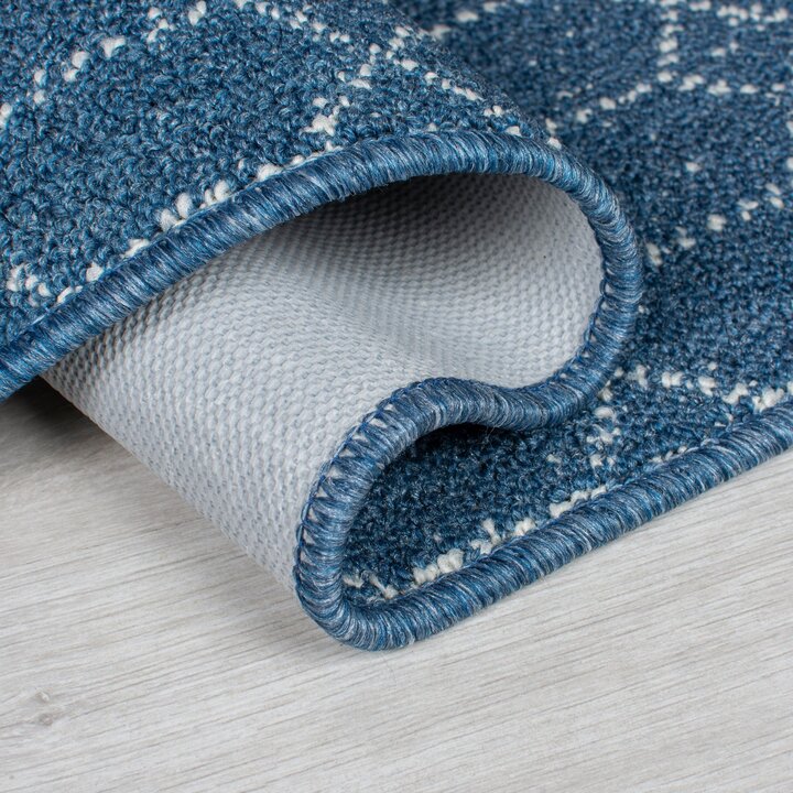 Wasbare deurmat - Argo Blauw - 6