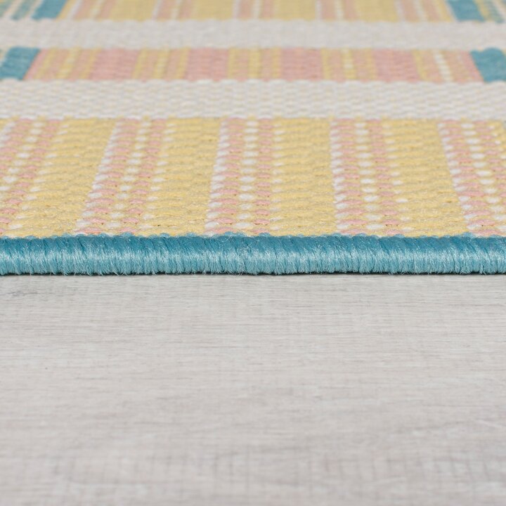 Balkonkleed - Villo Check Multicolor - 4