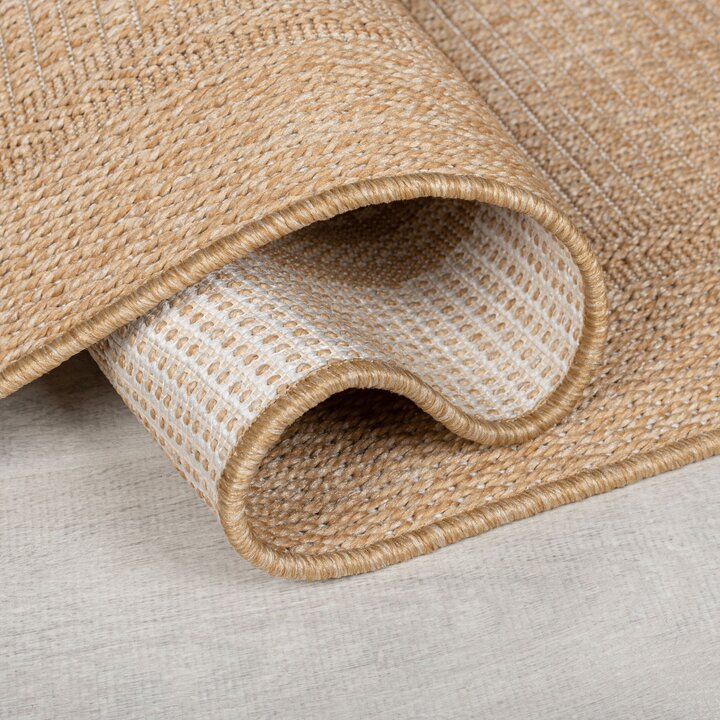Buiten vloerkleed - Emilio Weave Creme - 4