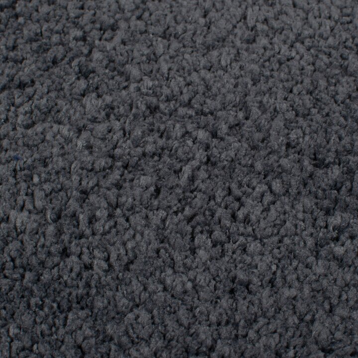 Rond shaggy vloerkleed - Farenzo Grijs - 2