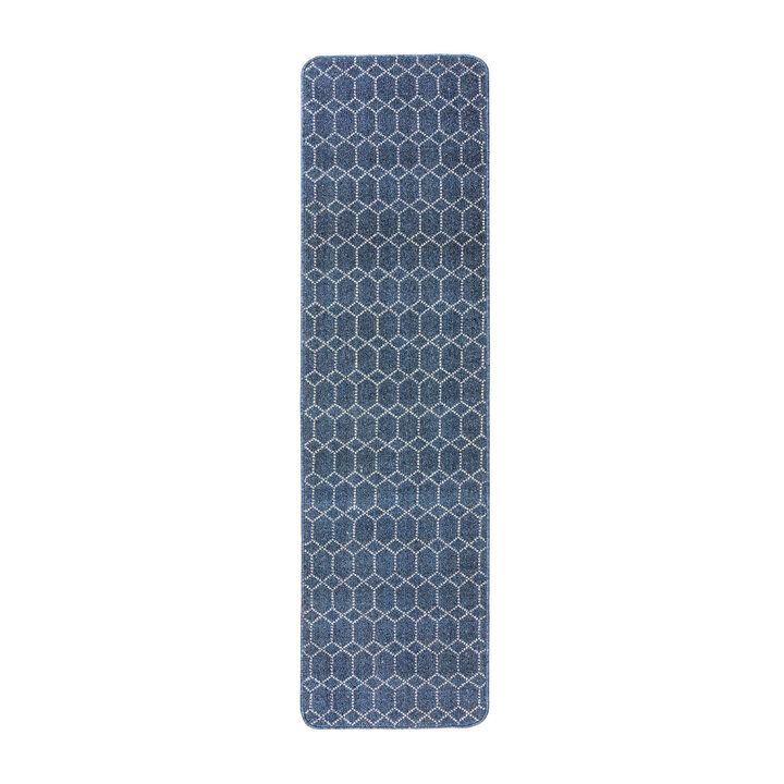 Wasbare loper - Argo Blauw - 1