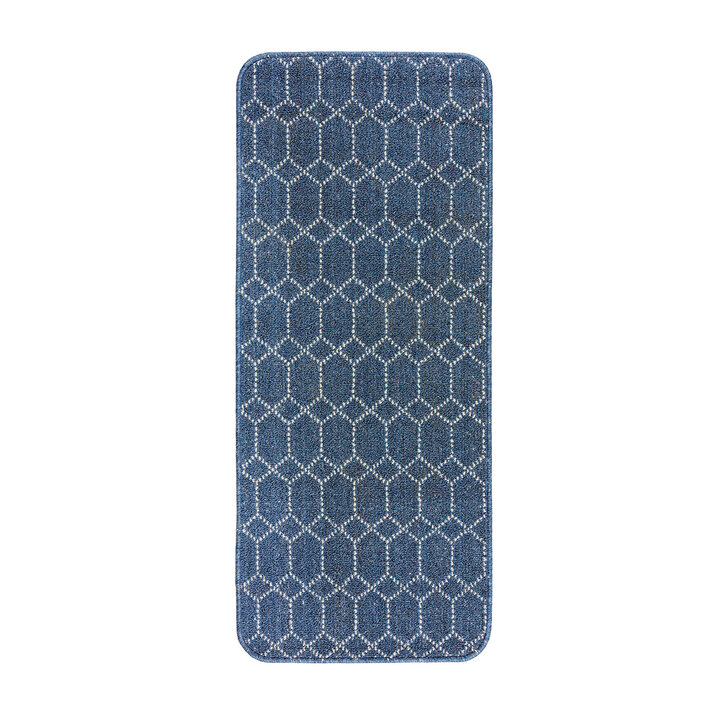 Wasbare deurmat - Argo Blauw - 3