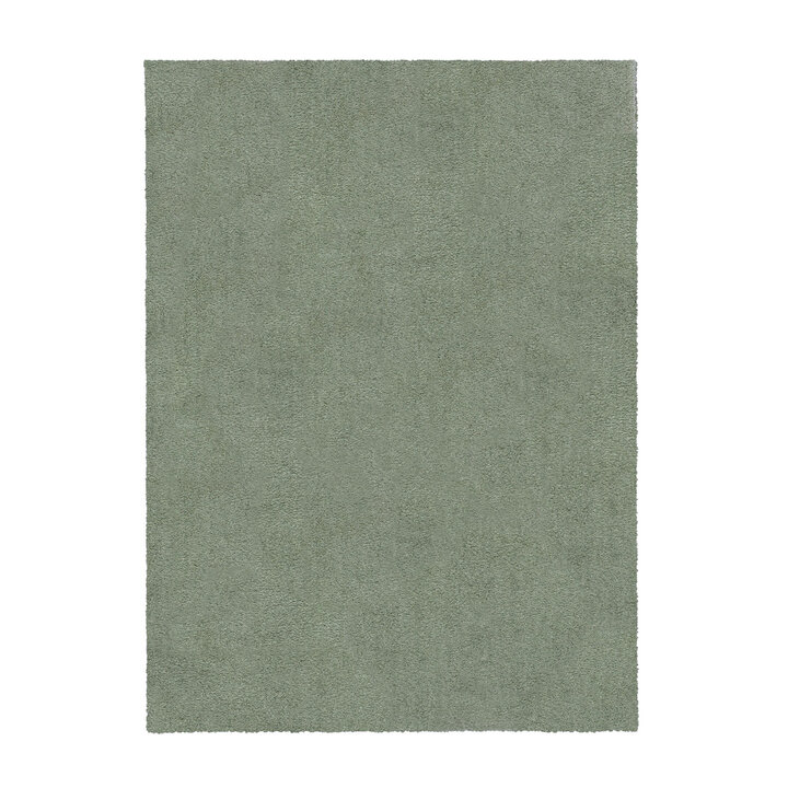 Shaggy vloerkleed - Farenzo Mintgroen - 1